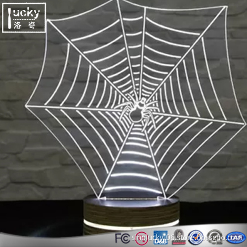 Making Table Acrylic Reticular Night Light,Acrylic LED Lamp
